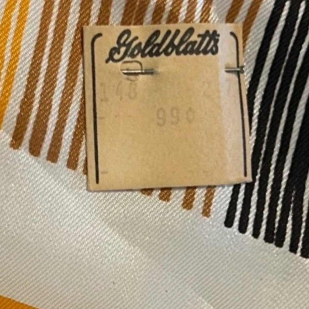 Vintage Goldblatt's Scarf Women 27
